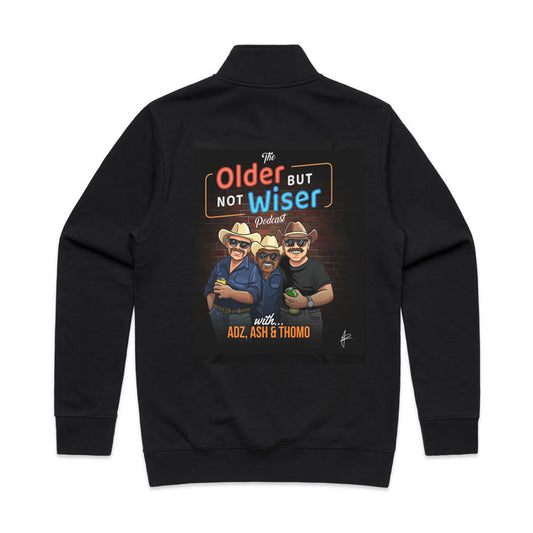 2026 LADIES - OBNW 'The Boys' Half Zip Crew Jumper
