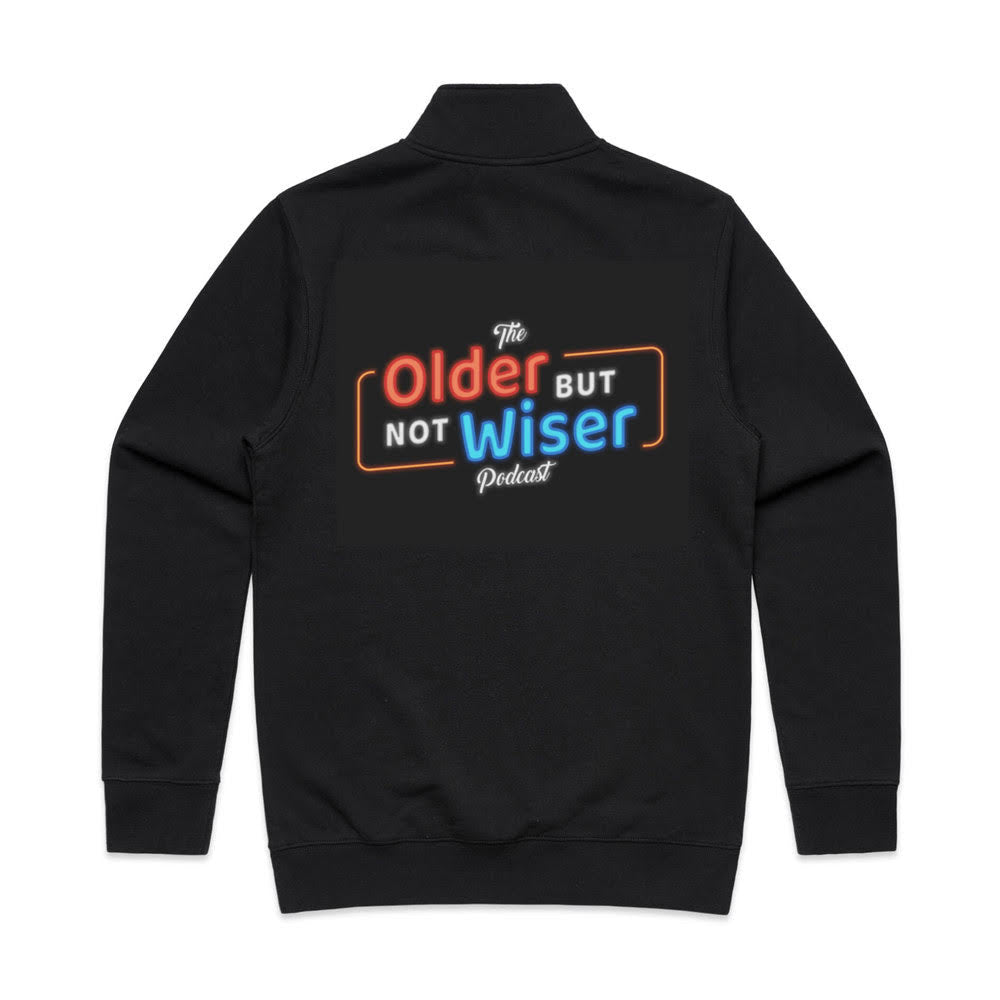 2026 LADIES - OBNW Half Zip Crew Jumper