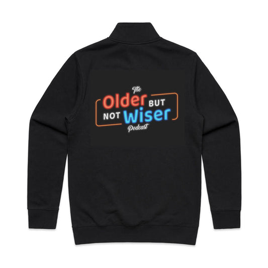 2026 LADIES - OBNW Half Zip Crew Jumper
